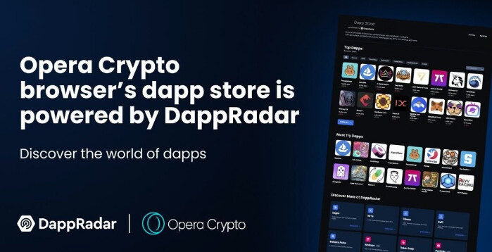 Opera Crypto Browser DappRadar Dapp Store